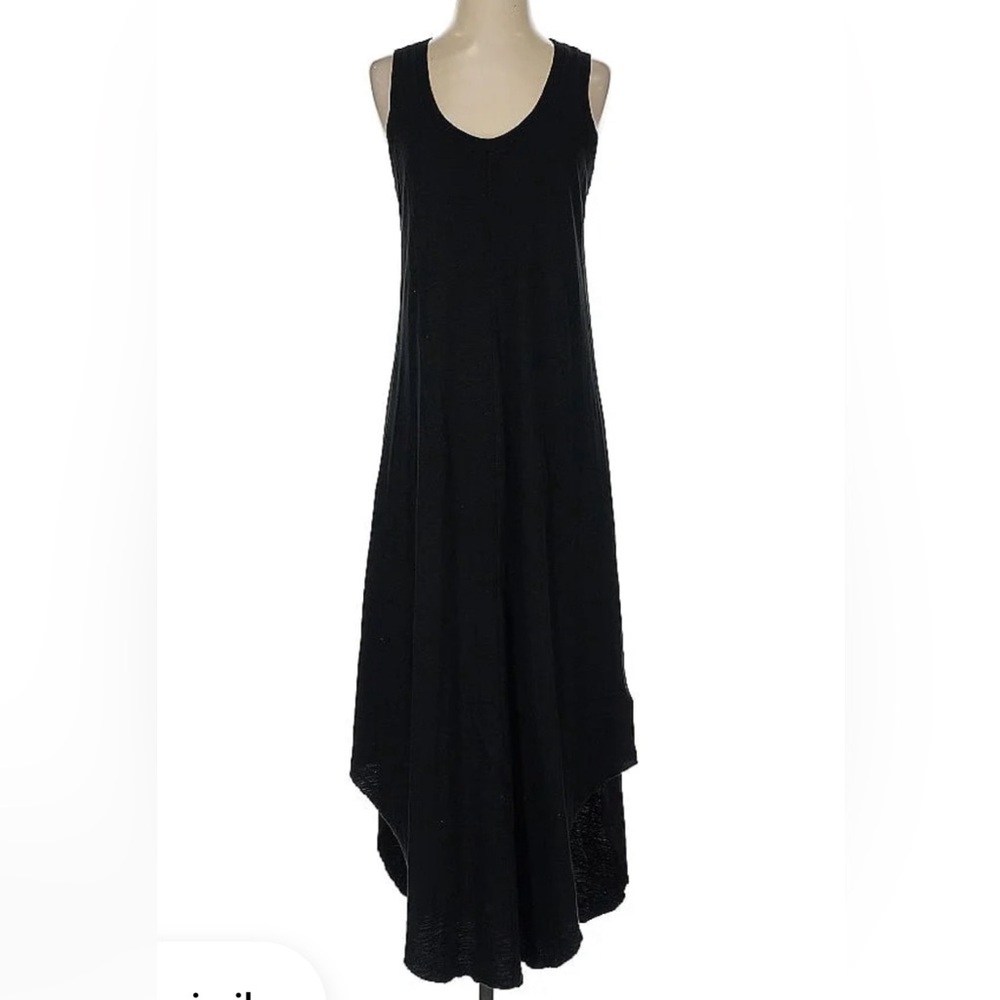 Boho free people style long black dress small med
